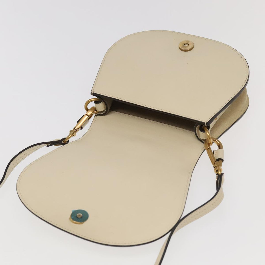 Chloe Nile Small Bracelet Shoulder Bag Leather Cream 106071
