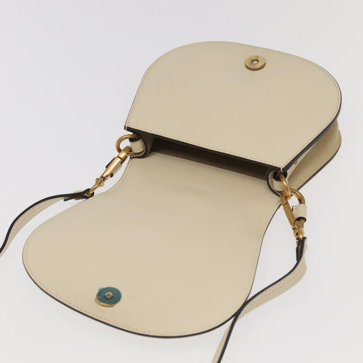 Chloe Nile Small Bracelet Shoulder Bag Leather Cream 106071