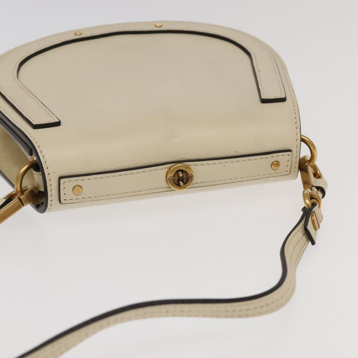 Chloe Nile Small Bracelet Shoulder Bag Leather Cream 106071