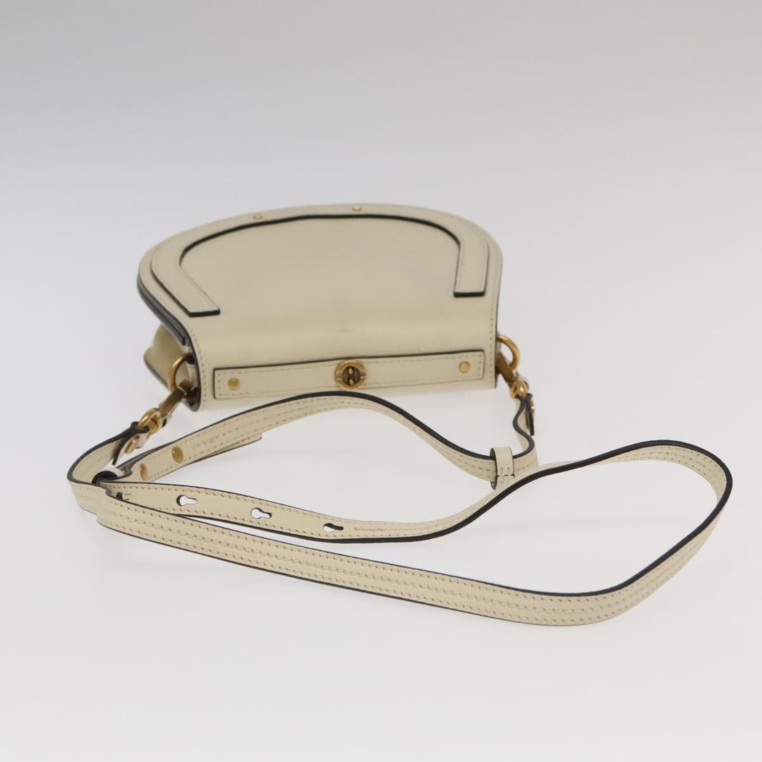 Chloe Nile Small Bracelet Shoulder Bag Leather Cream 106071