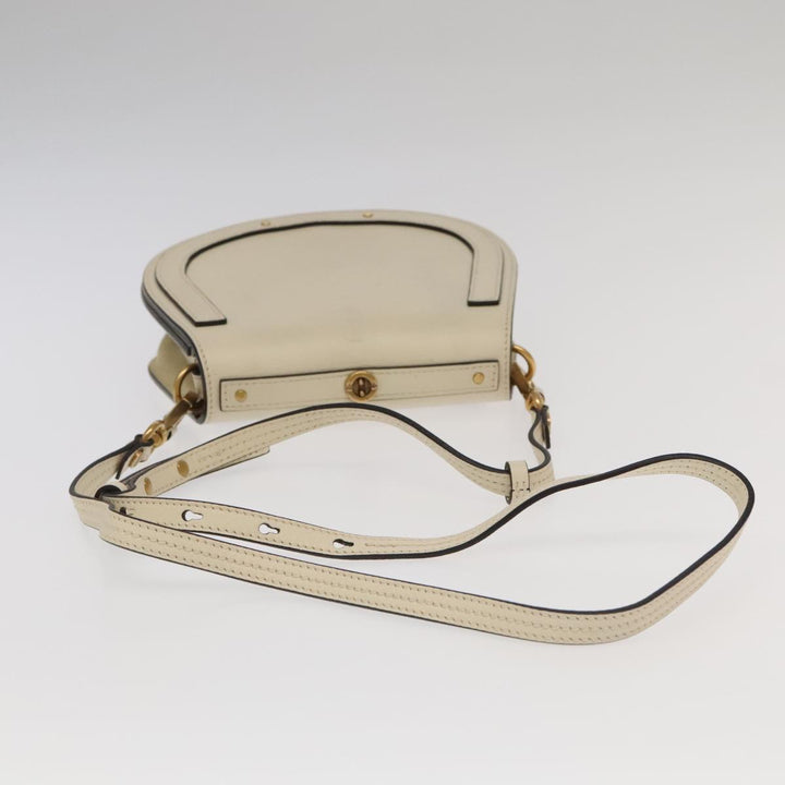 Chloe Nile Small Bracelet Shoulder Bag Leather Cream 106071