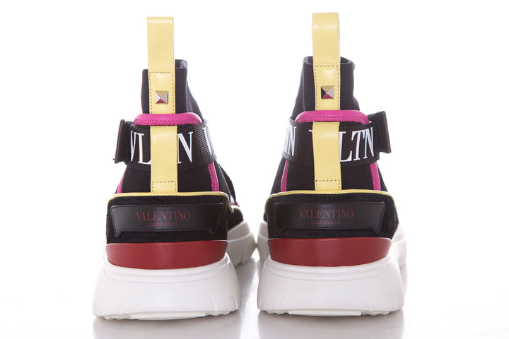 Valentino Garavani Black & Multi Sneaker SZ 40