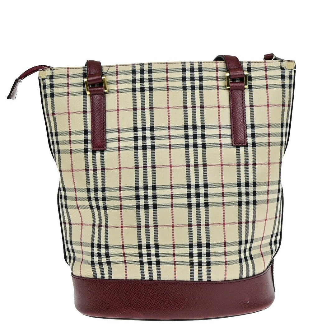 BURBERRY Nova Check Shoulder Bag