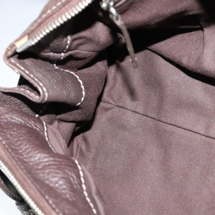 Chloe Paddington Hand Bag Leather Brown 108185