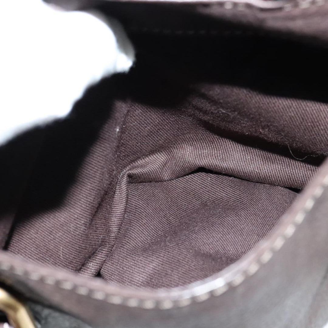 Chloe Paddington Hand Bag Leather Brown 108185