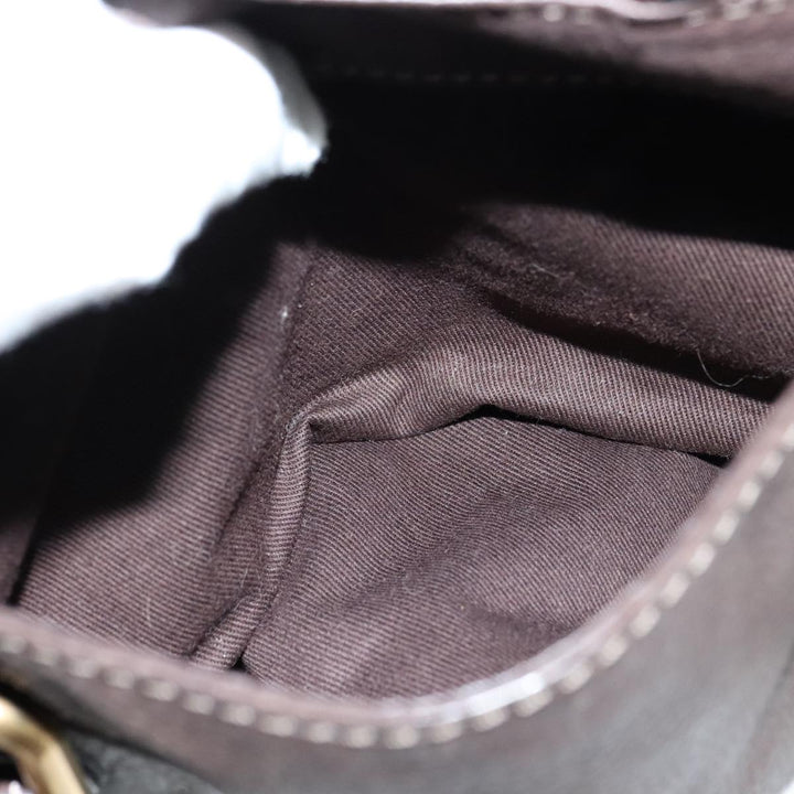 Chloe Paddington Hand Bag Leather Brown 108185