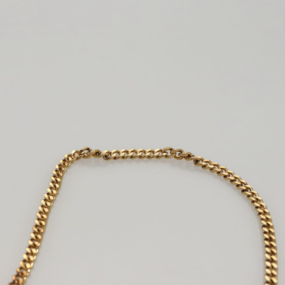 Chloe Chain Shoulder Bag Leather Black Gold 108376
