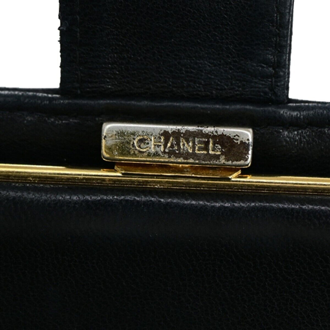 Chanel Logo CC Wallet