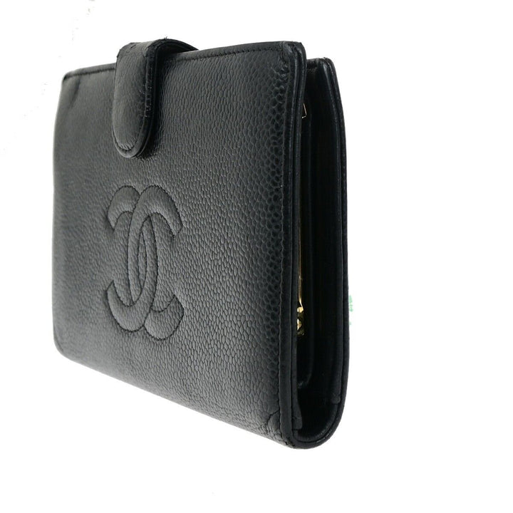 Chanel Logo CC Wallet