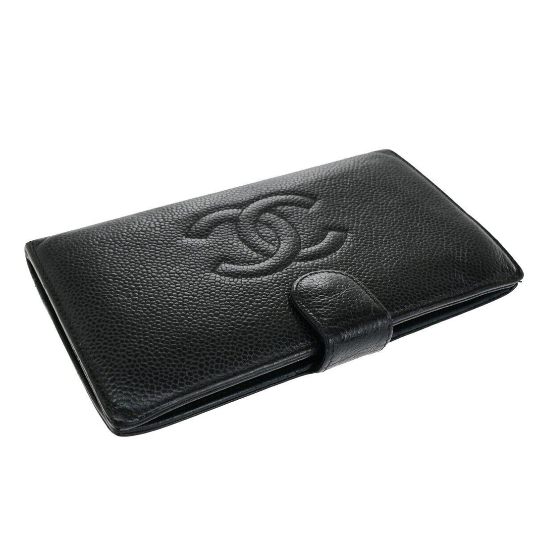 Chanel Logo CC Wallet