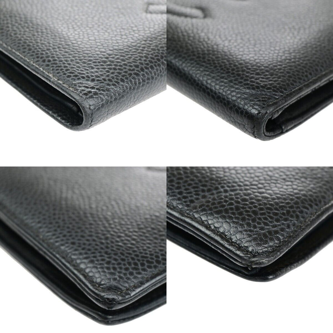Chanel Logo CC Wallet