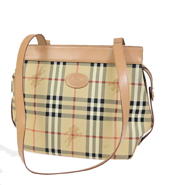 BURBERRY Nova Check Shoulder Bag