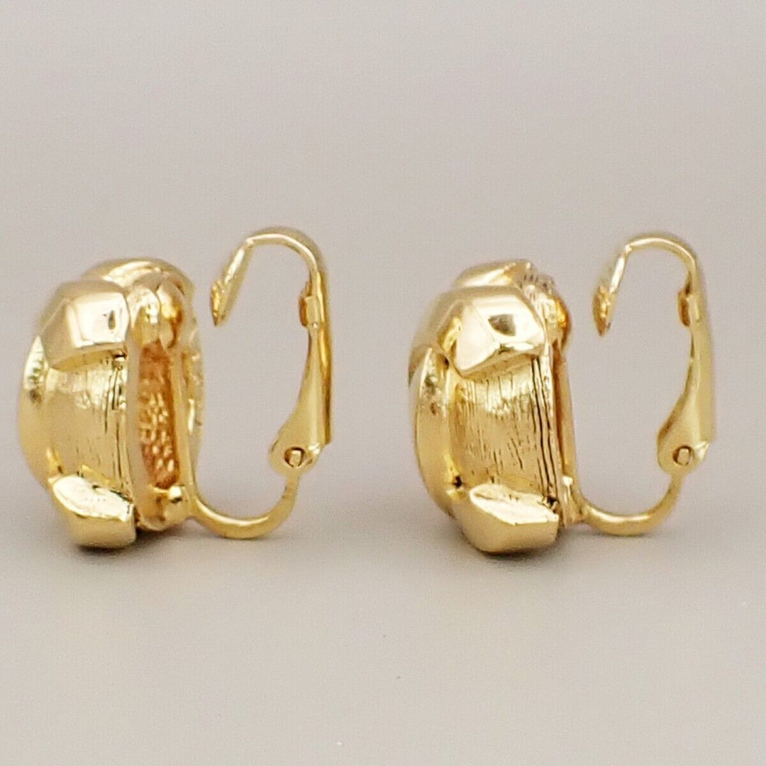 Chanel Logo CC Earrings