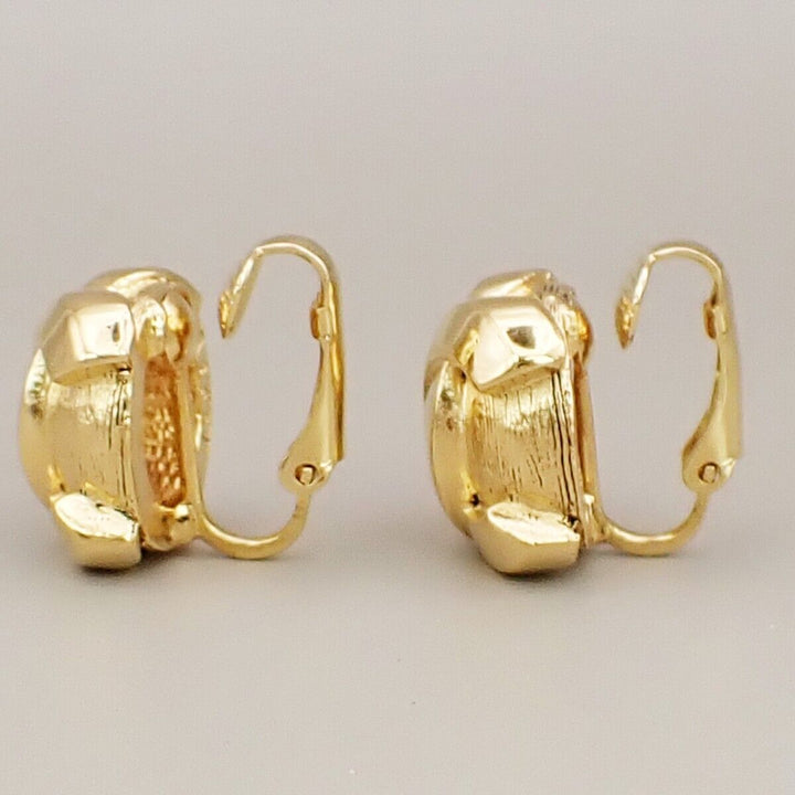 Chanel Logo CC Earrings