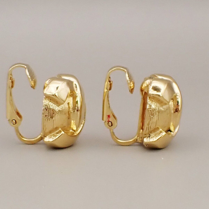 Chanel Logo CC Earrings