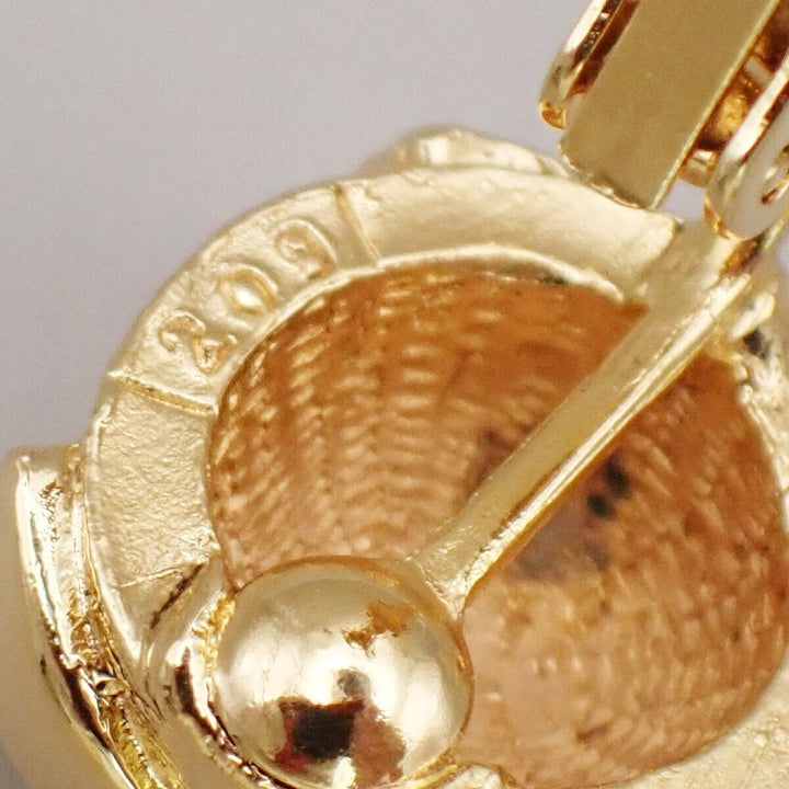 Chanel Logo CC Earrings