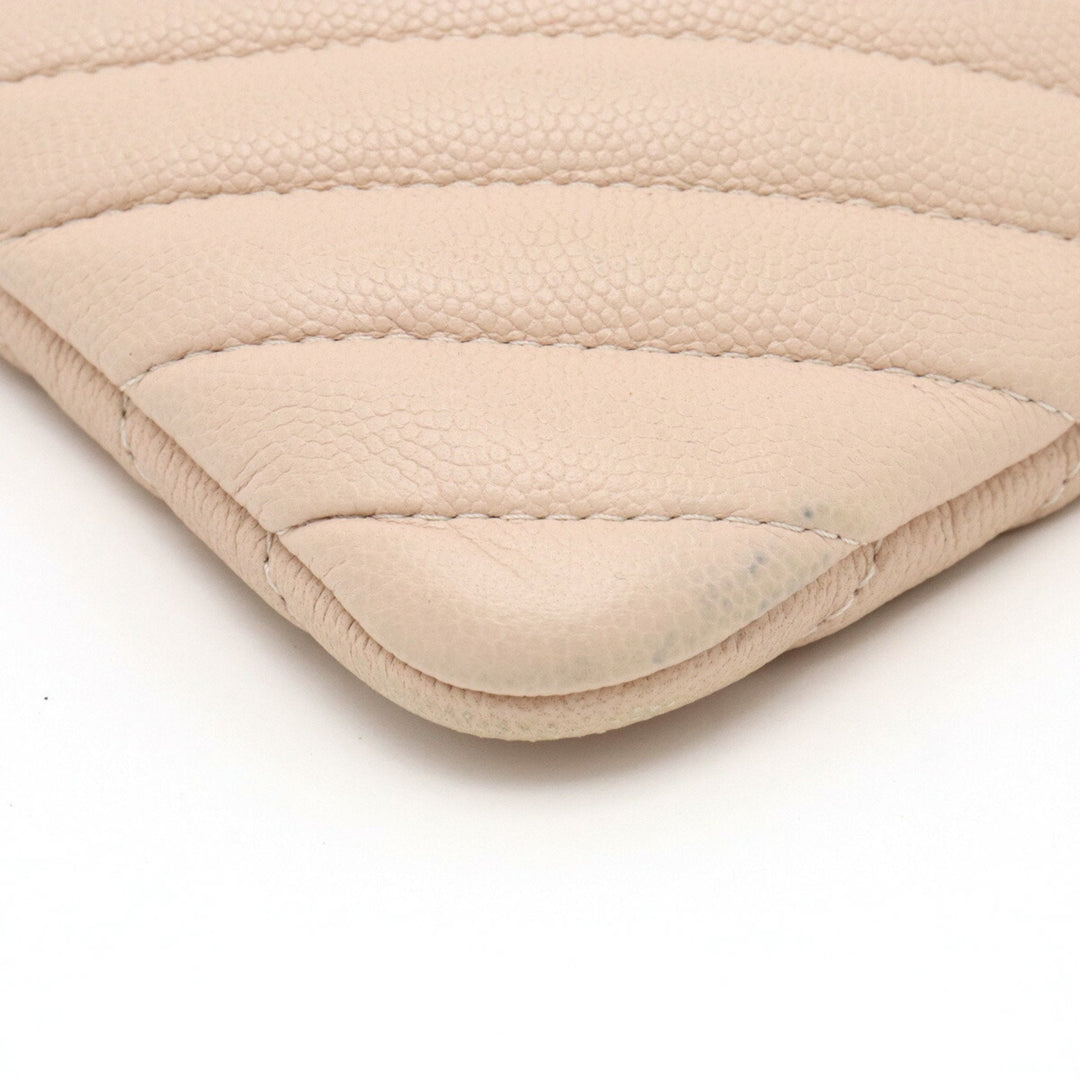 Top Quality Chanel Chevron Clutch Bag