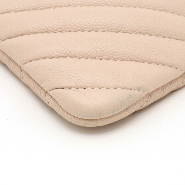 Top Quality Chanel Chevron Clutch Bag