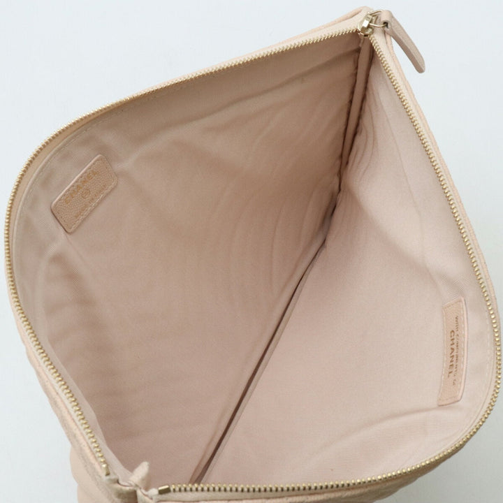 Top Quality Chanel Chevron Clutch Bag