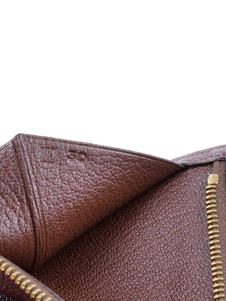Hermes Havane Bearn Wallet.
