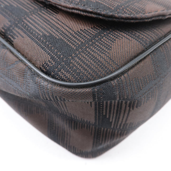 Top Quality Chanel New Travel Line Nylon Jacquard Leather Shoulder Bag A29347