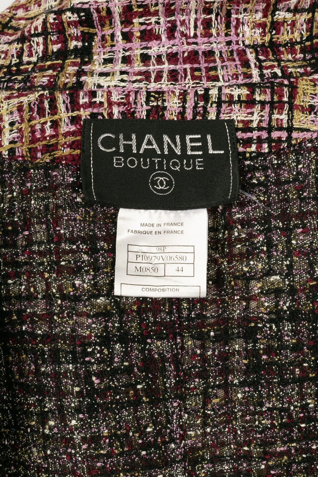 Veste Top Quality Chanel Printemps 1998