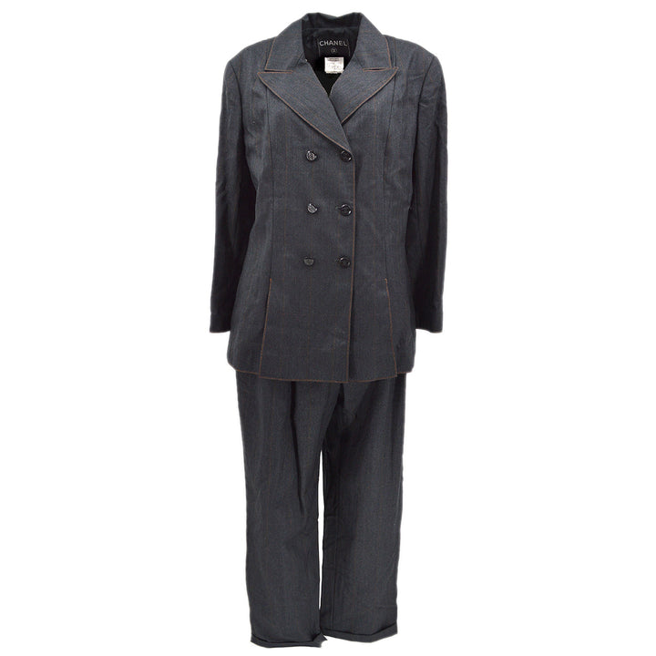 Top Quality Chanel Fall 1998 single-breasted wool suit #42