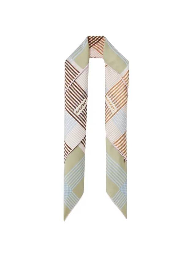 Burberry Check Silk Scarf