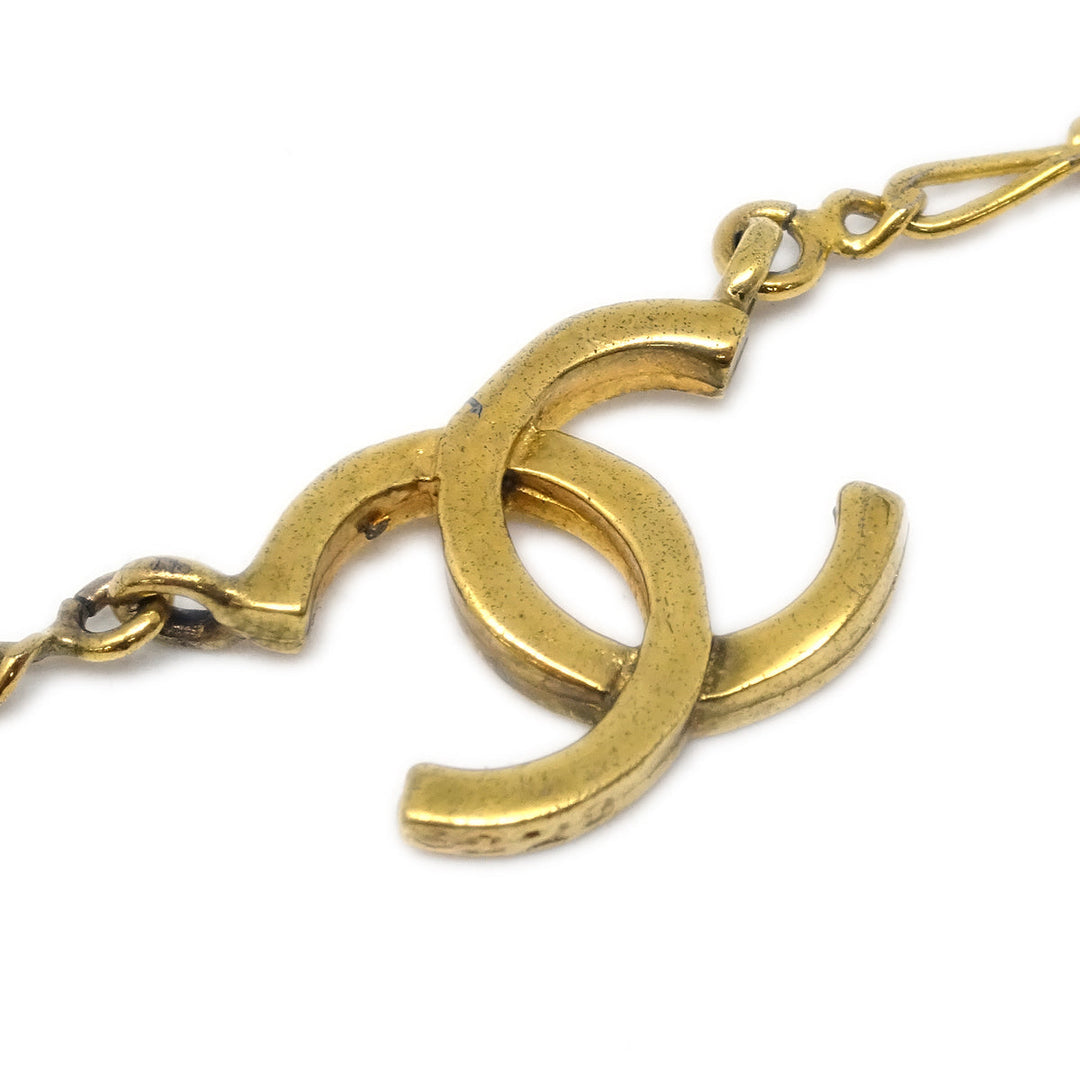 Top Quality Chanel Bag Chain Pendant Necklace Gold