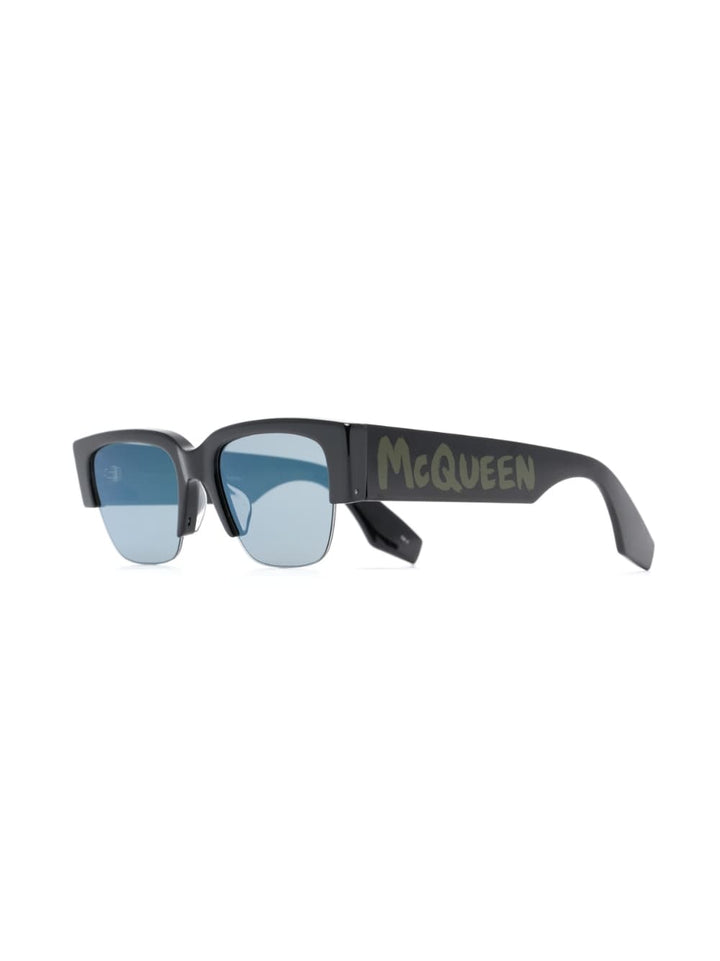 Alexander Mc Queen Graffiti Sunglasses