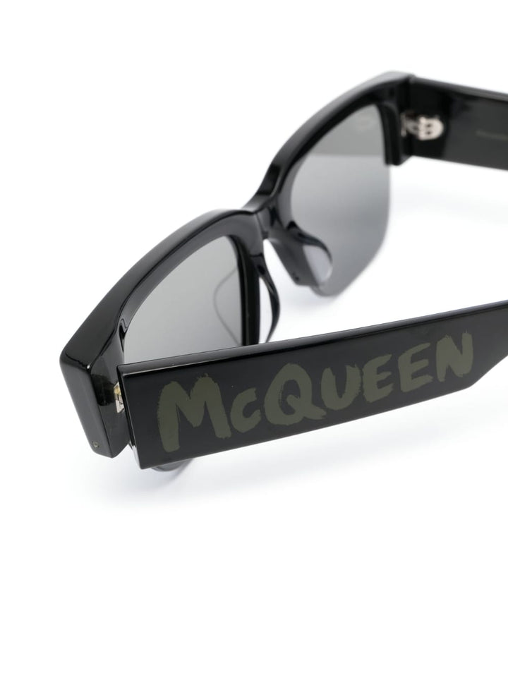 Alexander Mc Queen Graffiti Sunglasses