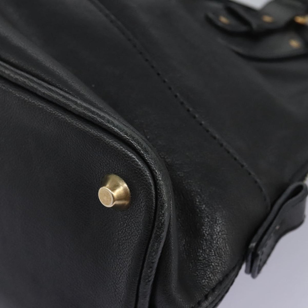 Chloe Kerala Hand Bag Leather Black 110258