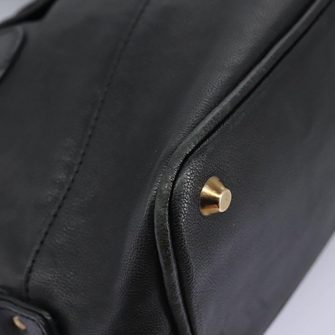 Chloe Kerala Hand Bag Leather Black 110258