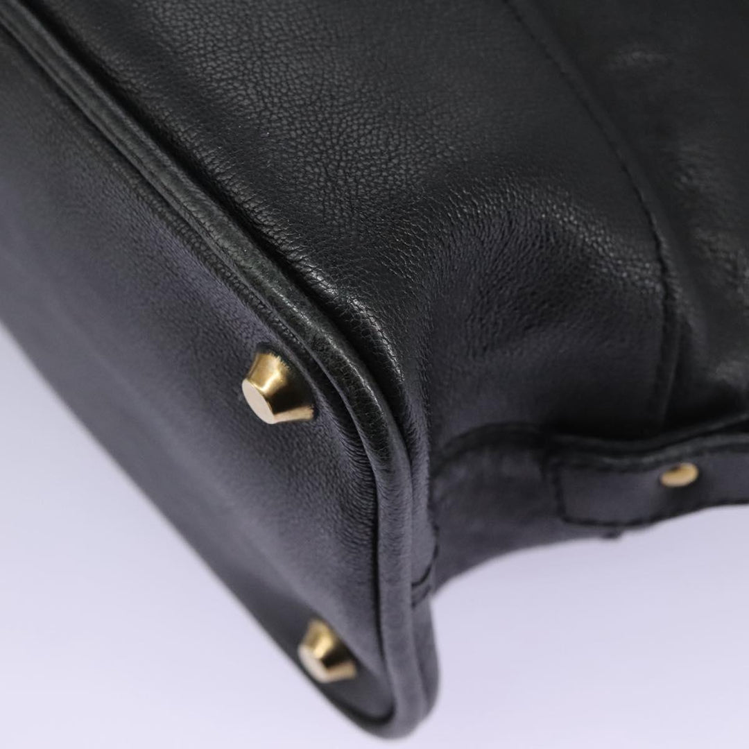 Chloe Kerala Hand Bag Leather Black 110258