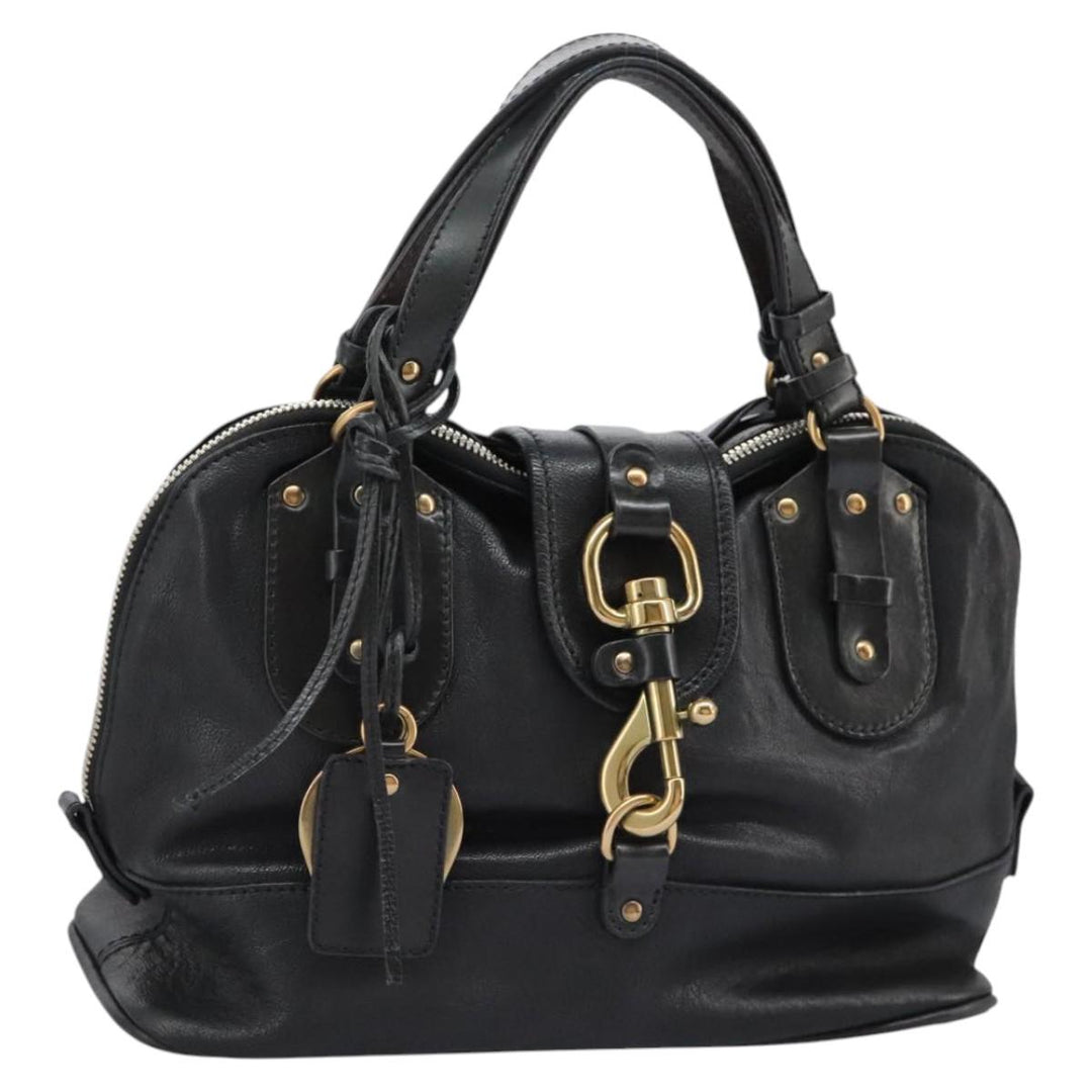 Chloe Kerala Hand Bag Leather Black 110258