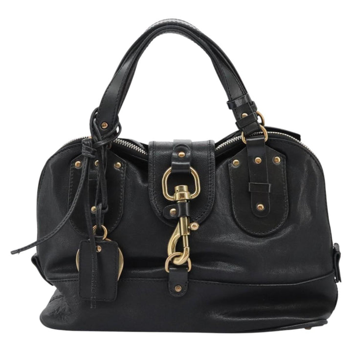 Chloe Kerala Hand Bag Leather Black 110258