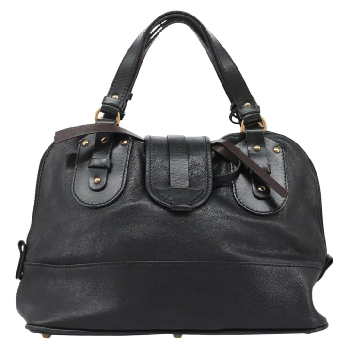 Chloe Kerala Hand Bag Leather Black 110258