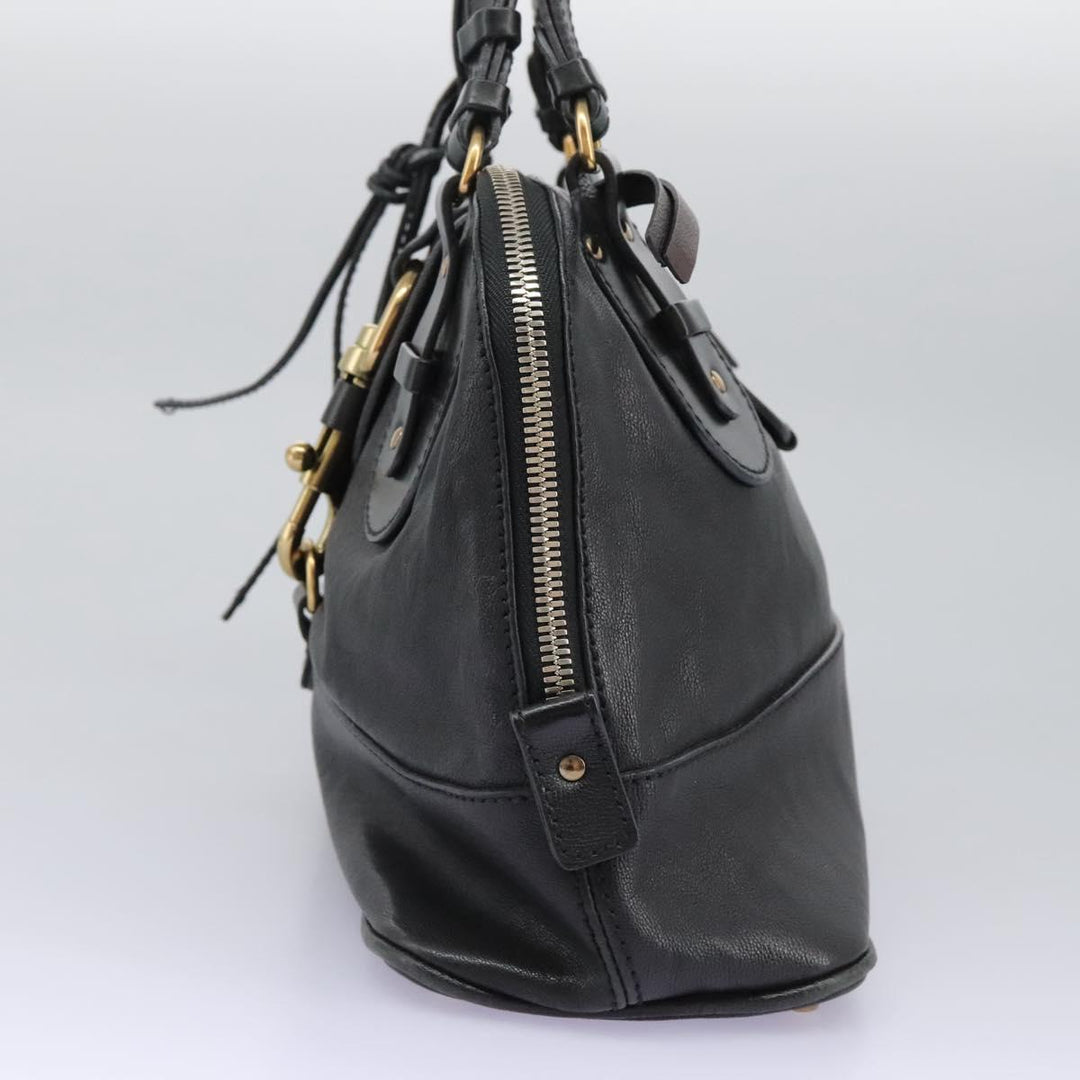 Chloe Kerala Hand Bag Leather Black 110258