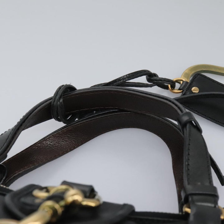 Chloe Kerala Hand Bag Leather Black 110258