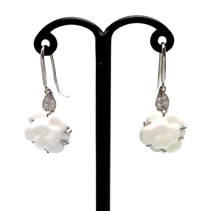 Chanel Camelia Earrings