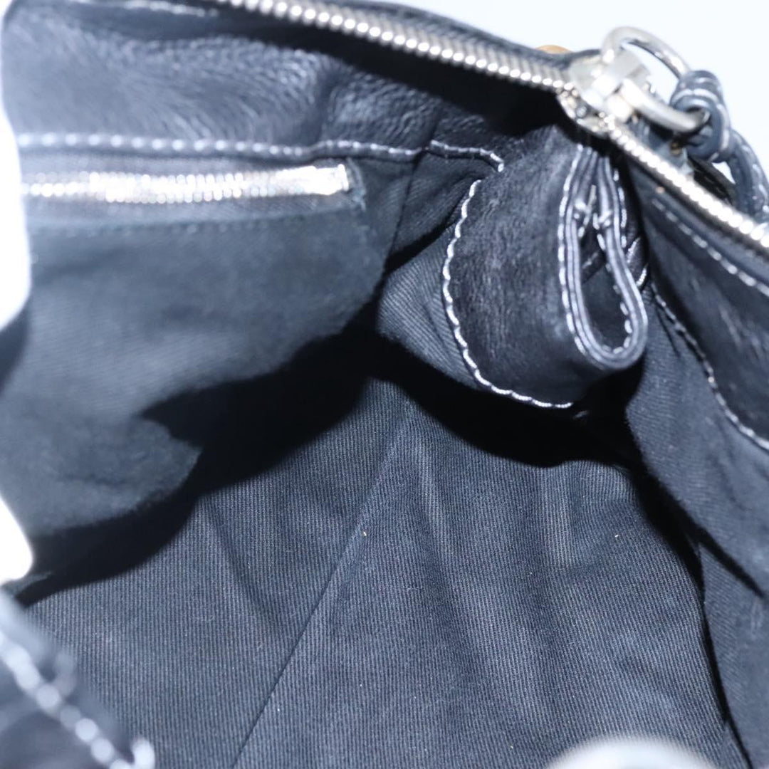 Chloe Paddington Hand Bag Leather Black 110540
