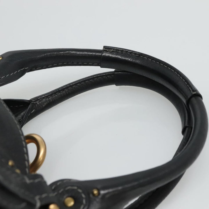 Chloe Paddington Hand Bag Leather Black 110540