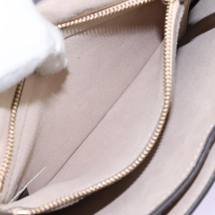Chloe Fay Shoulder Bag Leather Gray 110878