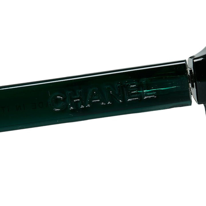 Top Quality Chanel Mattress Chain Sun Glasses 6041 Green Brown Plastic  Chanel