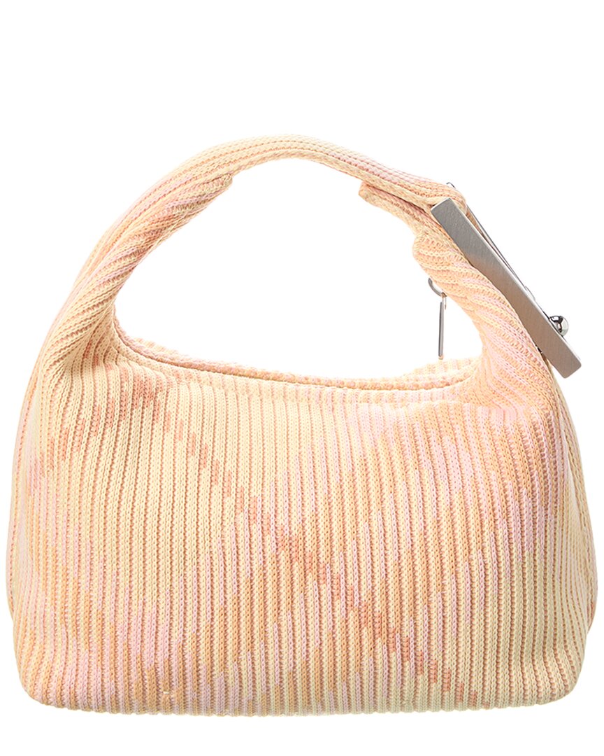 Burberry Peg Mini Check Shoulder Bag
