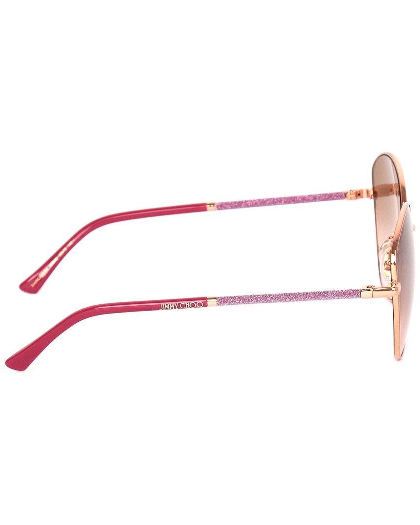 Jimmy Choo Women's Marilia/G/Sk 63Mm Sunglasses