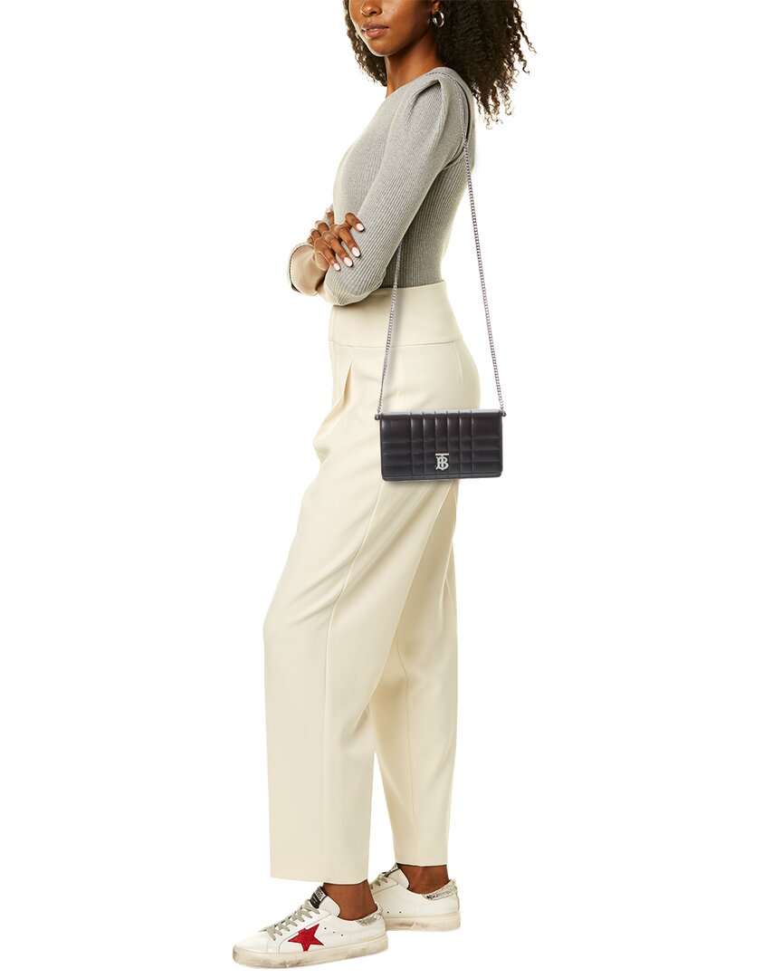 Burberry Lola Mini Leather Shoulder Bag