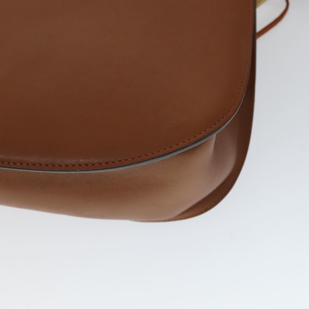 Chloe Shoulder Bag Leather Brown 111369A