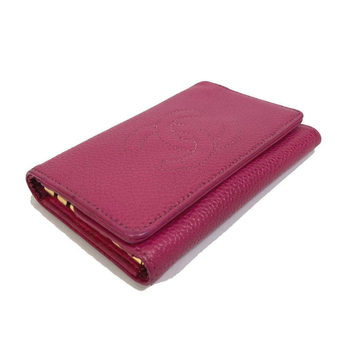 Chanel Logo CC Wallet