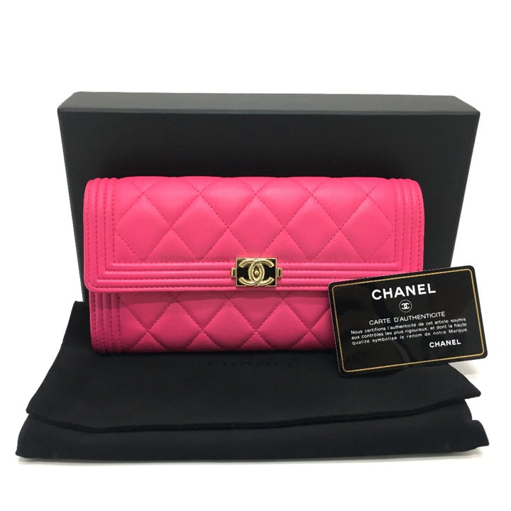 Chanel Boy Wallet